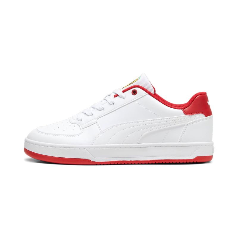 PUMA - Tenis Puma Ferrari Caven 2.0 Hombre Blanco Casual Deportivo