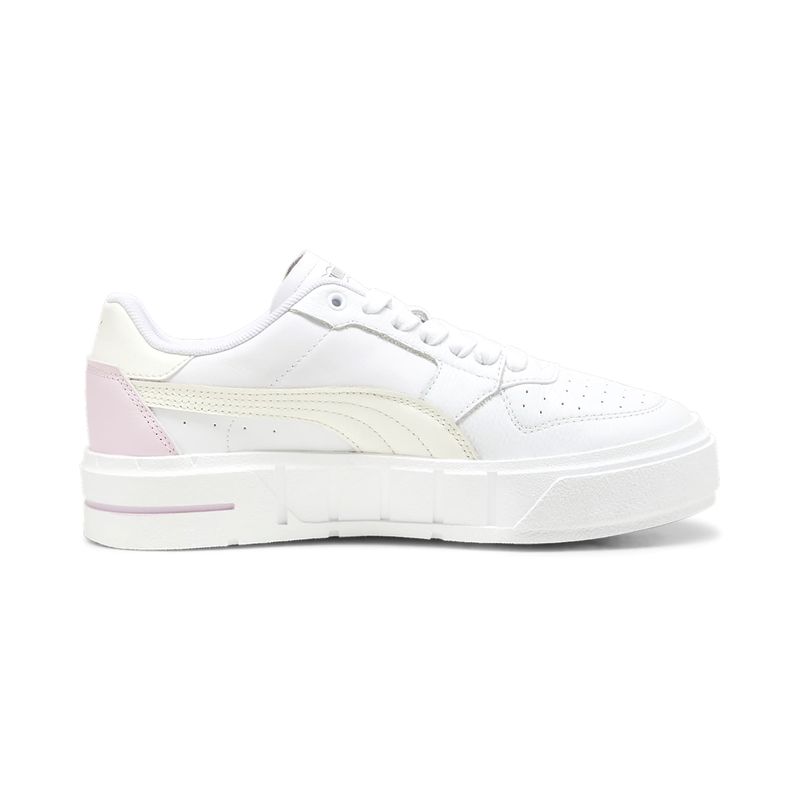 PUMA - Tenis Puma Cali Court LTH WNS Mujer Blanco Casual Elegante