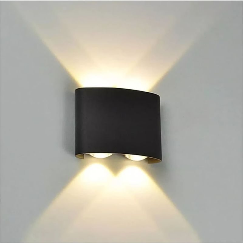 ONE PIXEL - Lámpara Aplique De Pared Ojo De Lupa 4 Luces