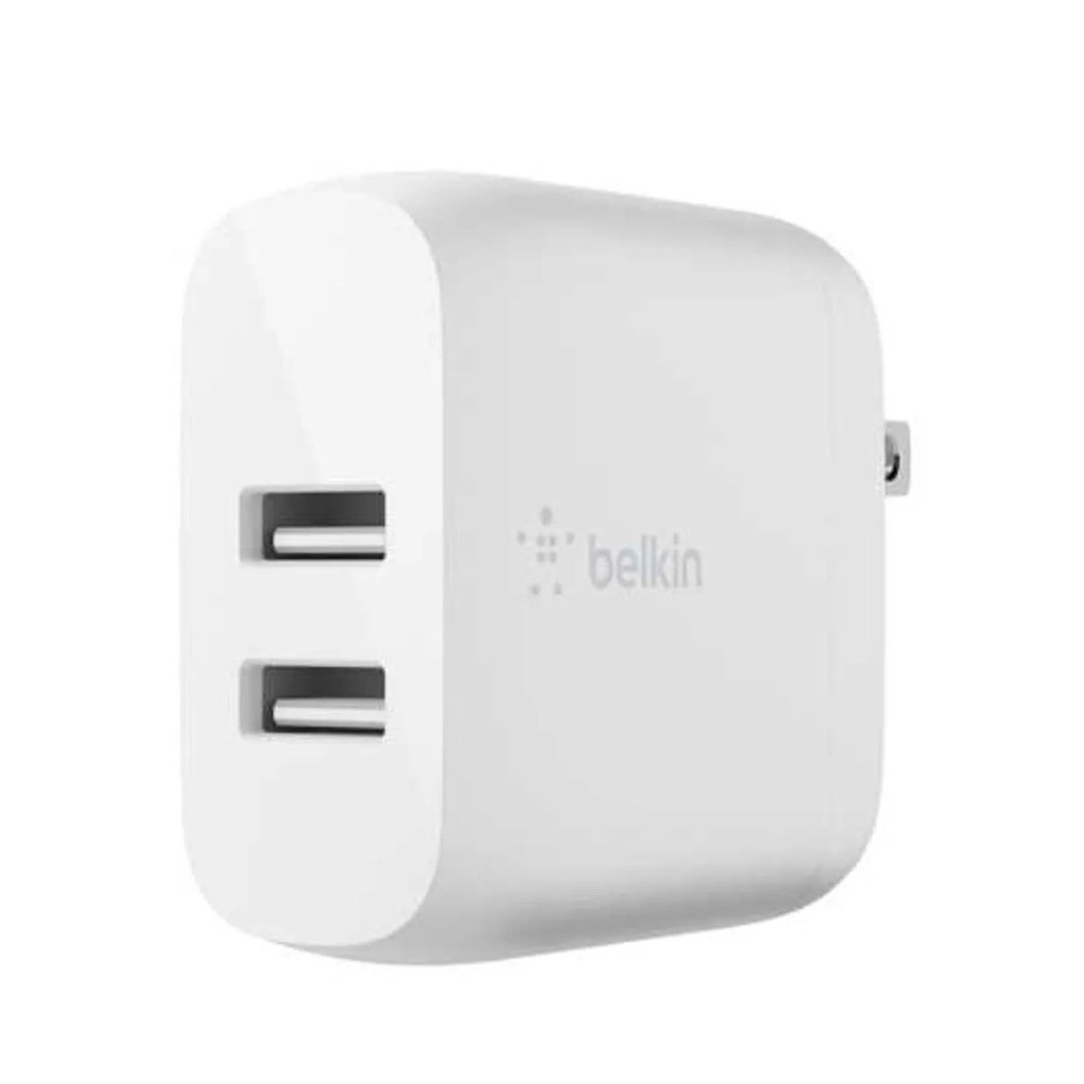 BELKIN - Cargador de Pared BELKIN Dual 24W 12W USB12W USB