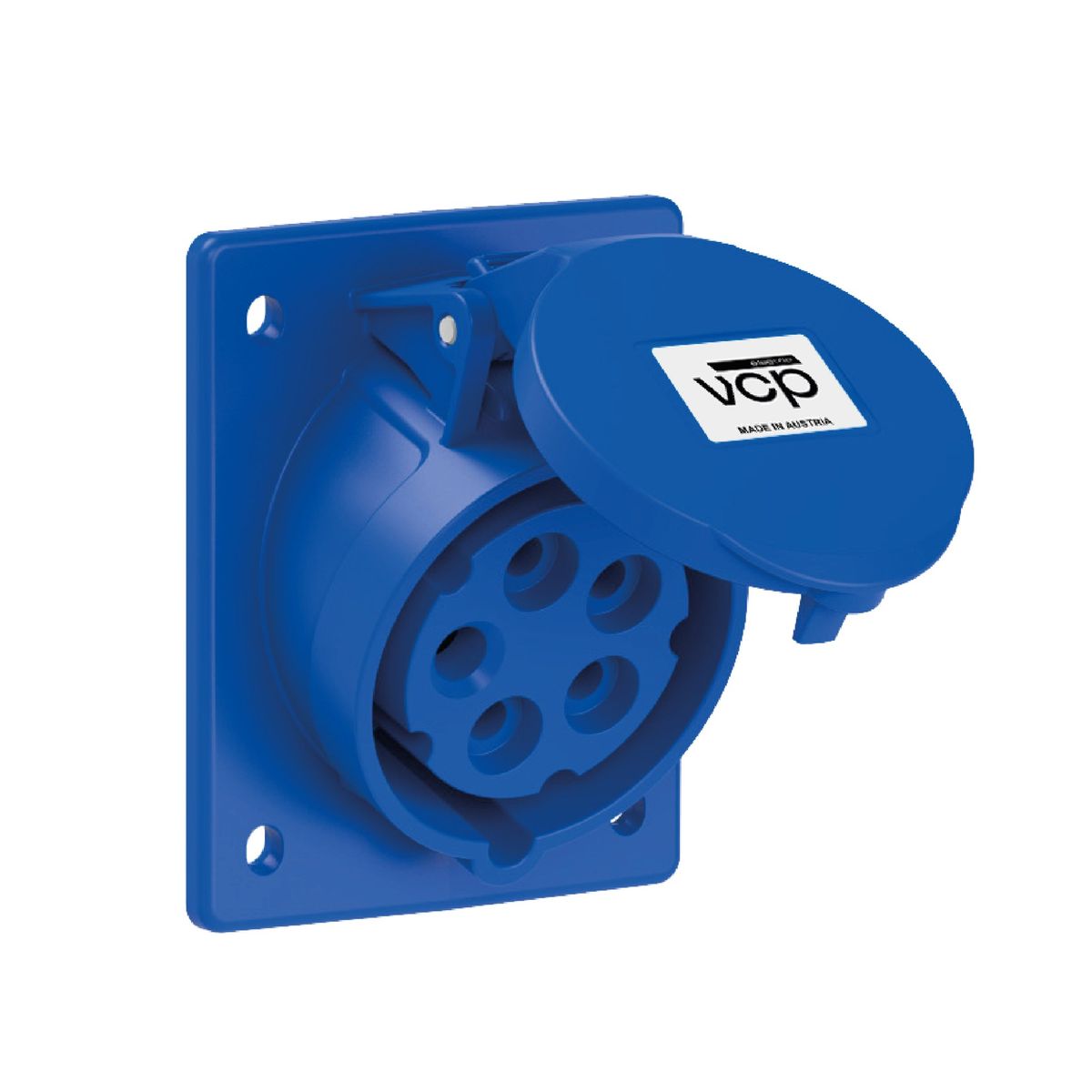 VCP - Toma Incrustar 220V 3P+N+T IP44 Azul 32A VCP TIN32/425-9