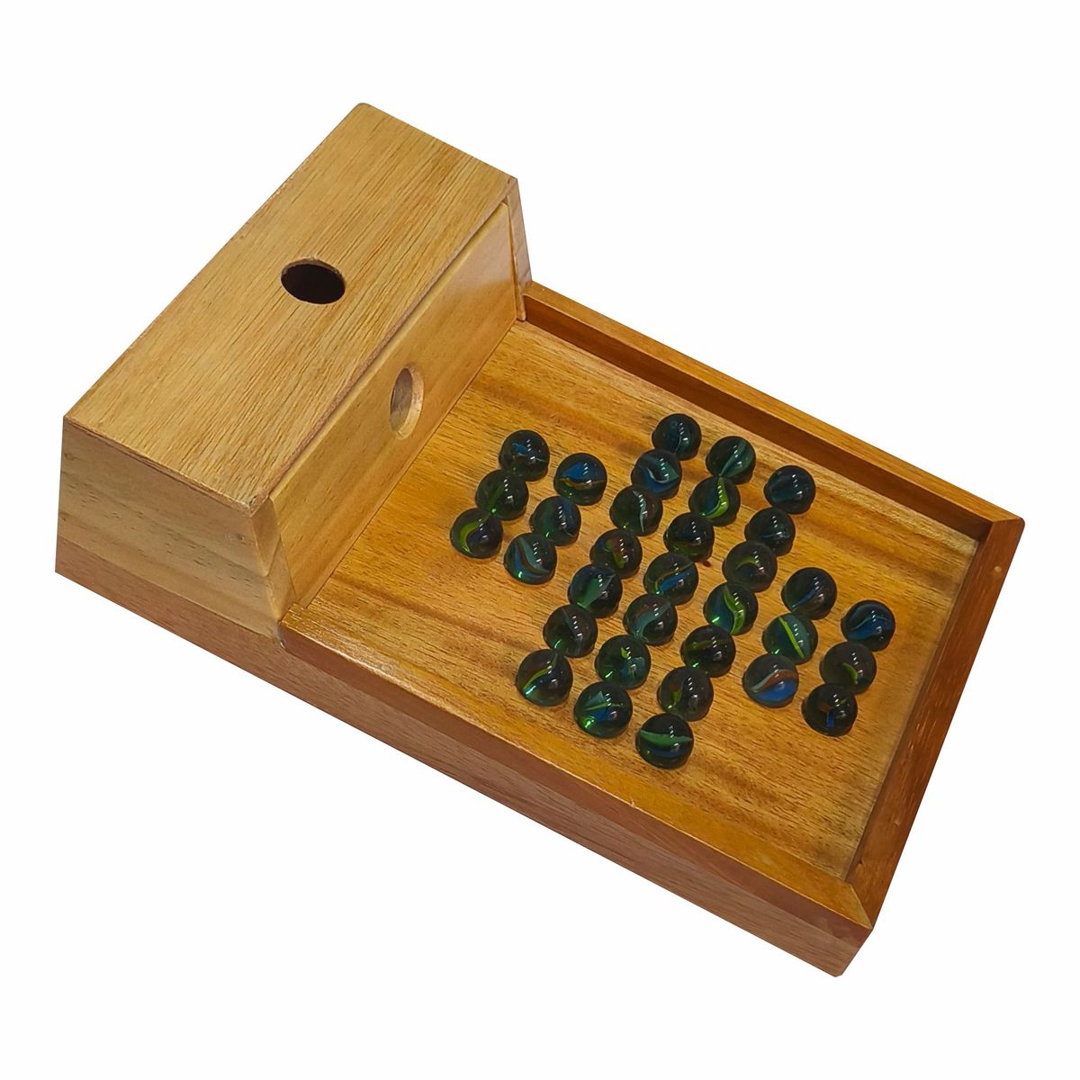 MAFEGO - Juego de mesa Senku Solitario Cuadrado Mafego