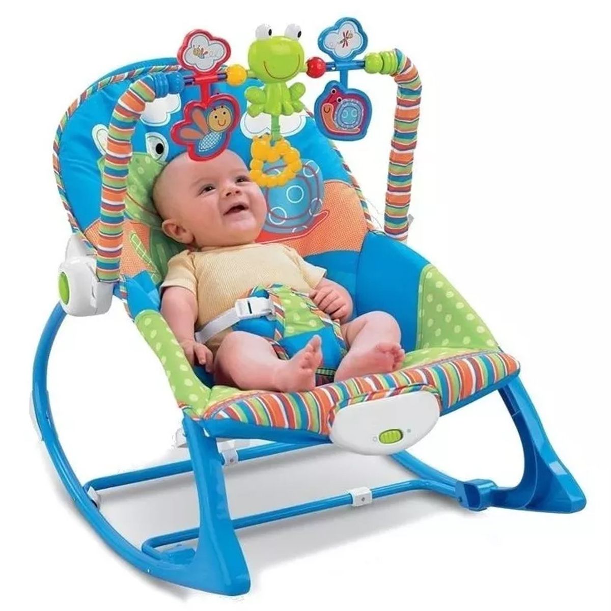 ONE PIXEL - Silla Mecedora Vibradora Antireflujo Y Musical Para Bebe