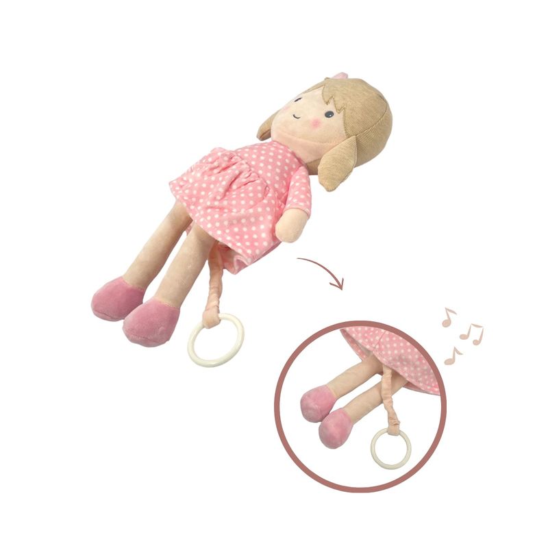 MUNDO BEBE - Sonajero Musical Peluche Para Bebe Niño Niña