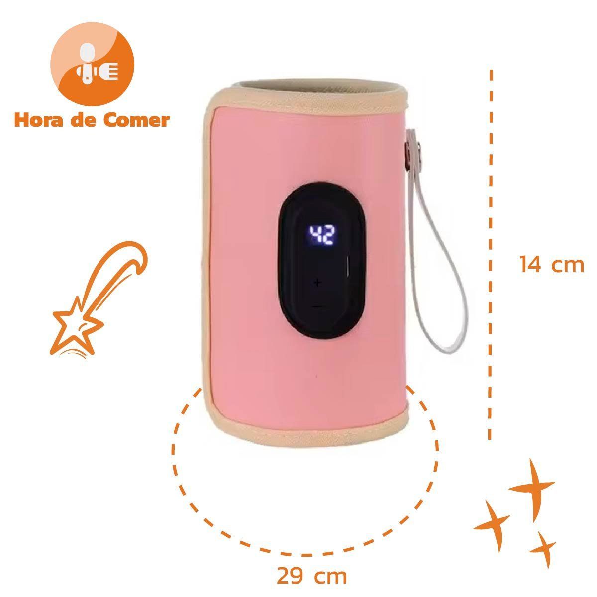ENFANTASY - Funda Térmica Calentador De Teteros Biberones Portátil Usb