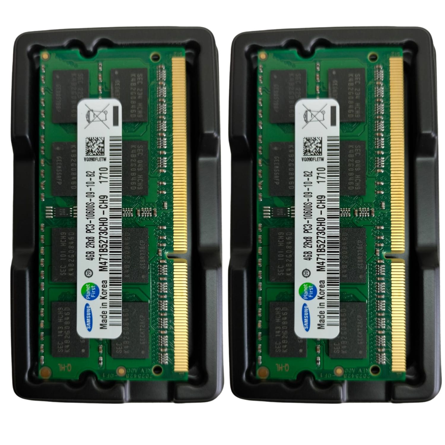 Kit Memoria Ram Samsung Pc3 10600 8gb (2x4gb) Ddr3 1333mhz SAMSUNG