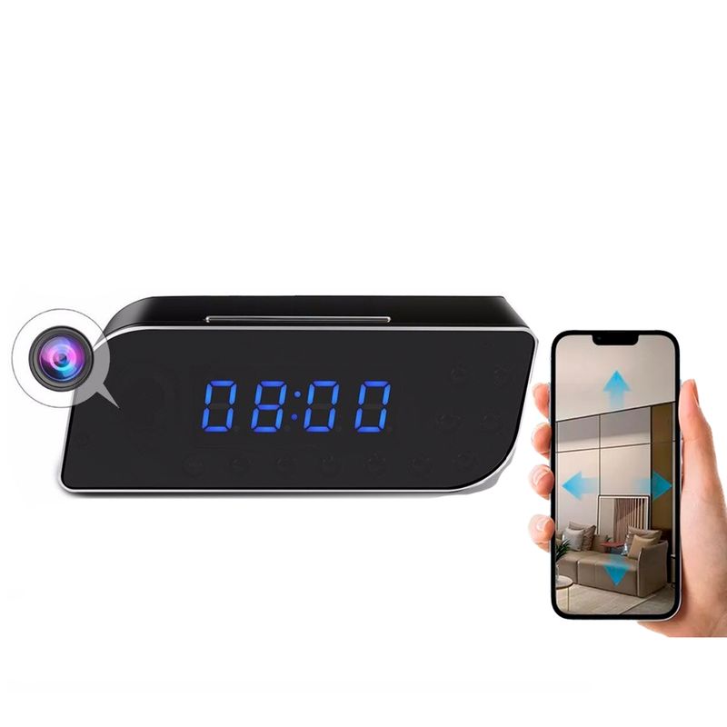GENERICO - Reloj Mini Camara Espia Wifi Full Hd 1080p Seguridad 247