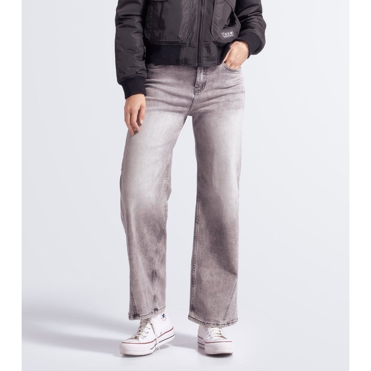 GAS EVOLUTION JEANS - Jean Para Mujer Wide Leg Gas