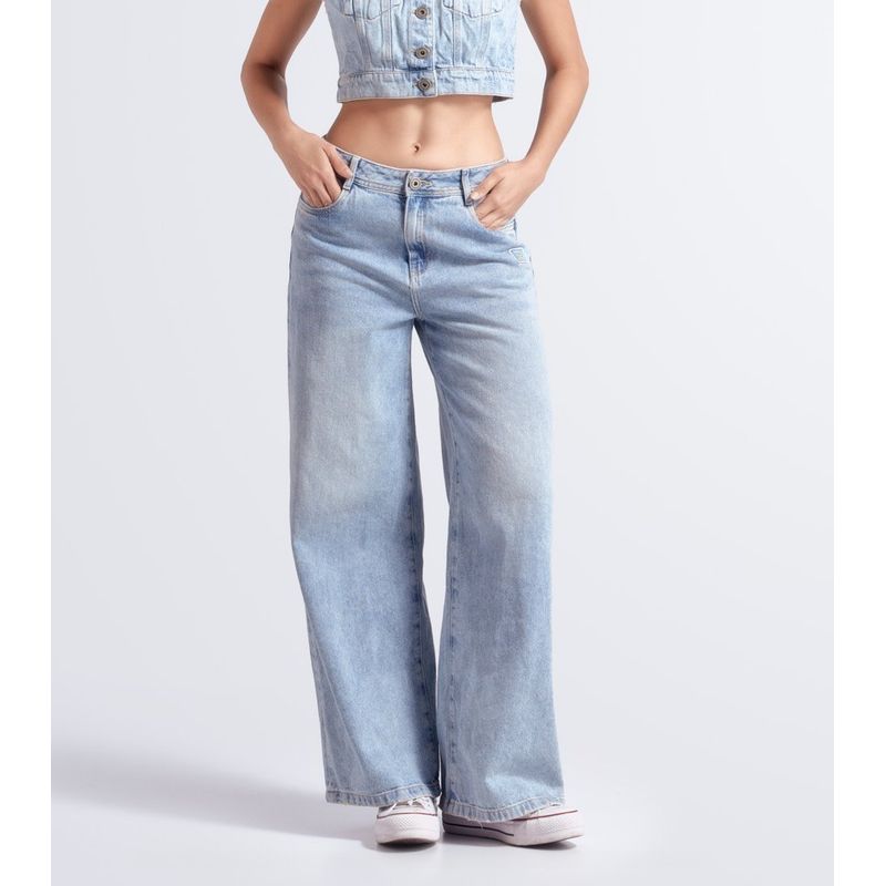 UNSER - Jean Para Mujer Wide Leg Unser-