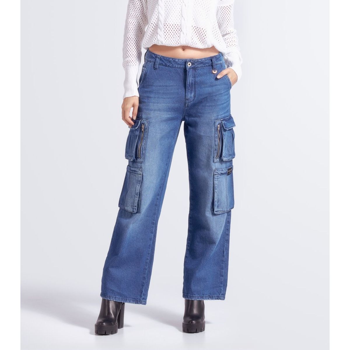 DEREK - Jean Para Mujer Straight Derek-