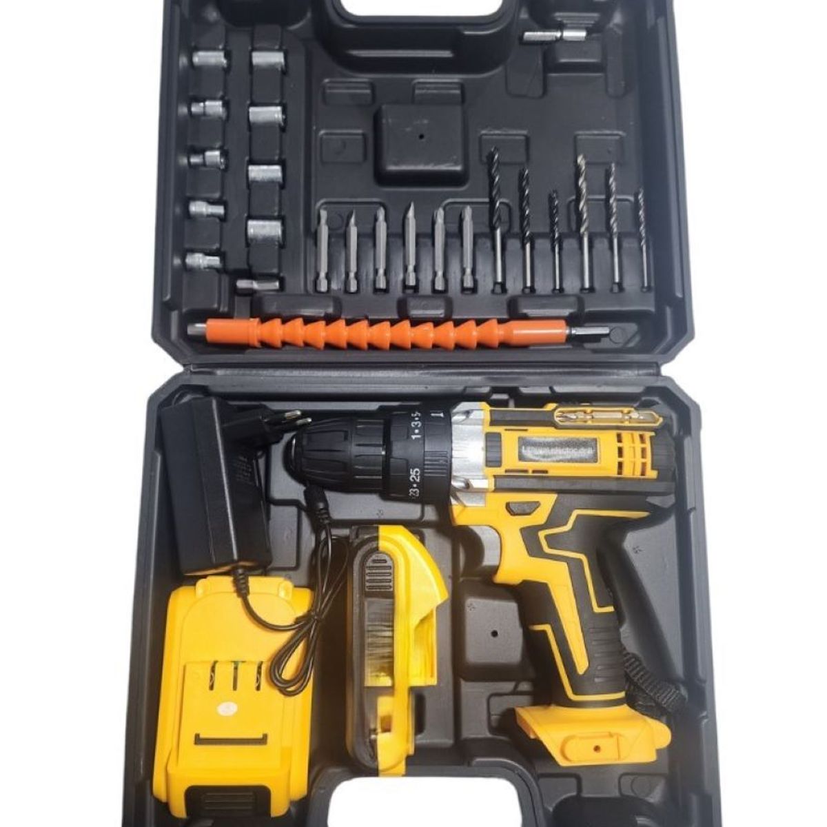 ZHOPI CO - Taladro Inalambrico 21 V Con Kit Destornillador 2 Baterias