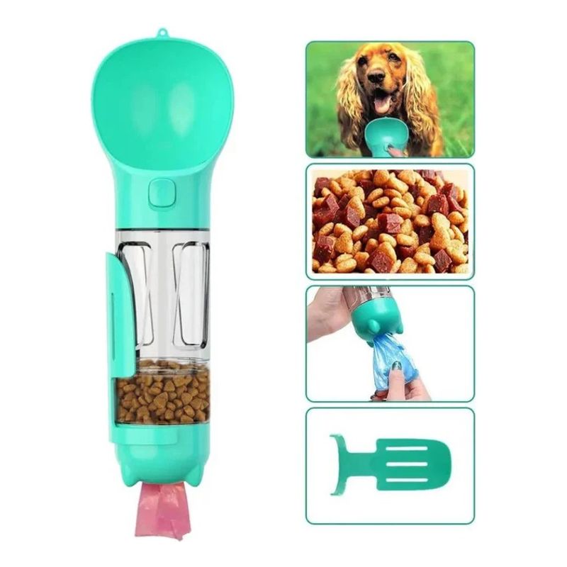 GENERICO - Termo Comedero Bebedero Mascota Recipiente Porta Comida Agua