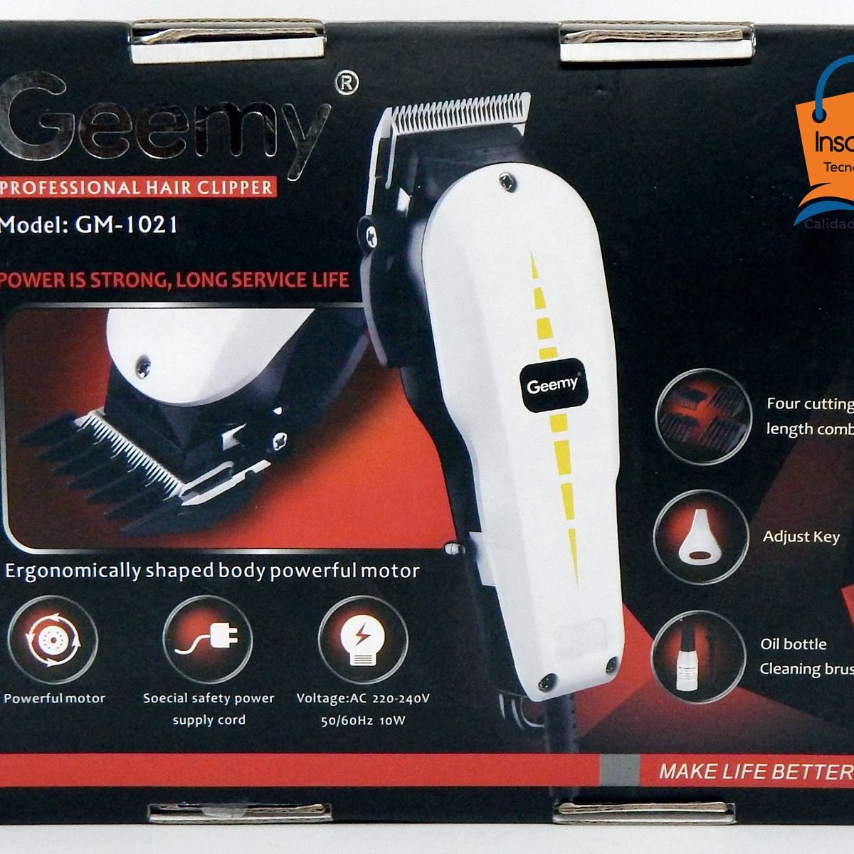 GEMEI GEEMY - Máquina De Peluquería  Geemy Gm-1021