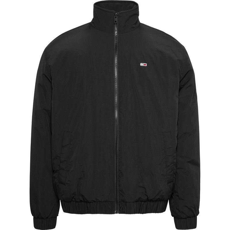 TOMMY HILFIGER - Chaqueta negra acolchada essential Tommy Jeans