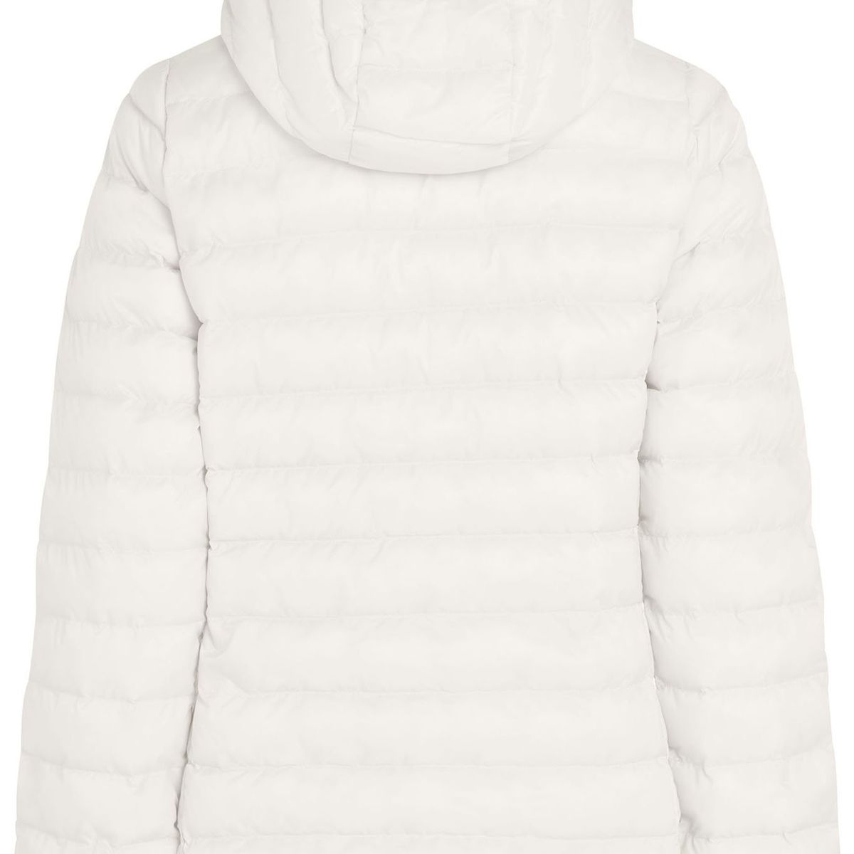 TOMMY HILFIGER - Chaqueta blanca acolchada ligera Global Stripe Tommy Hilfiger