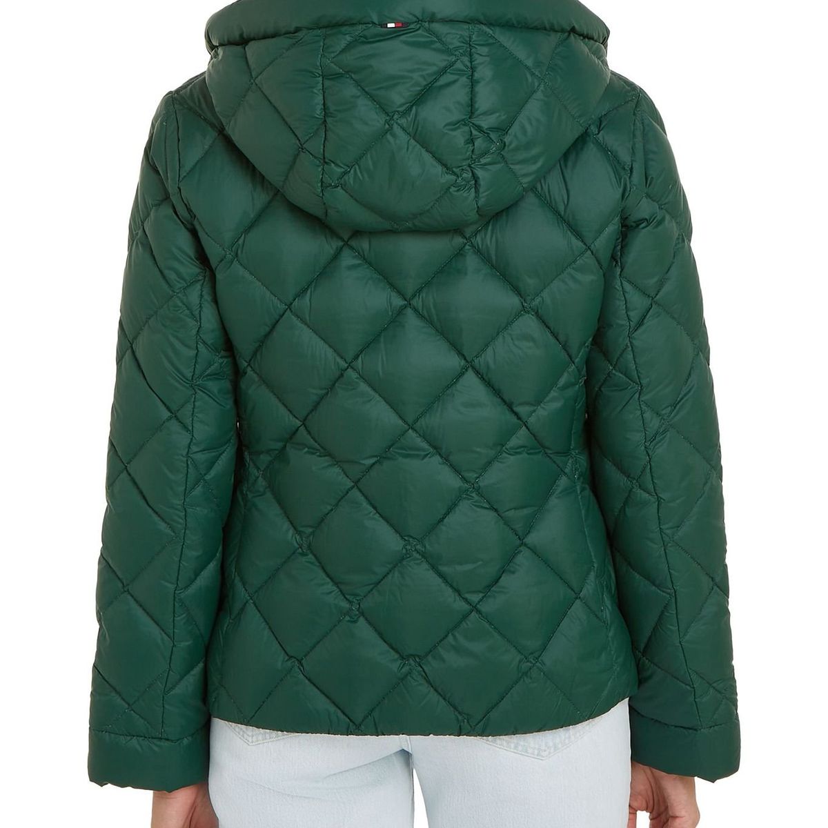 TOMMY HILFIGER - Chaqueta verde Classics con acolchado a rombos Tommy Hilfiger
