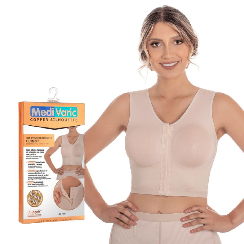 GENERICO - Brasier Ajustable Copper Silhouette Beige Talla 34