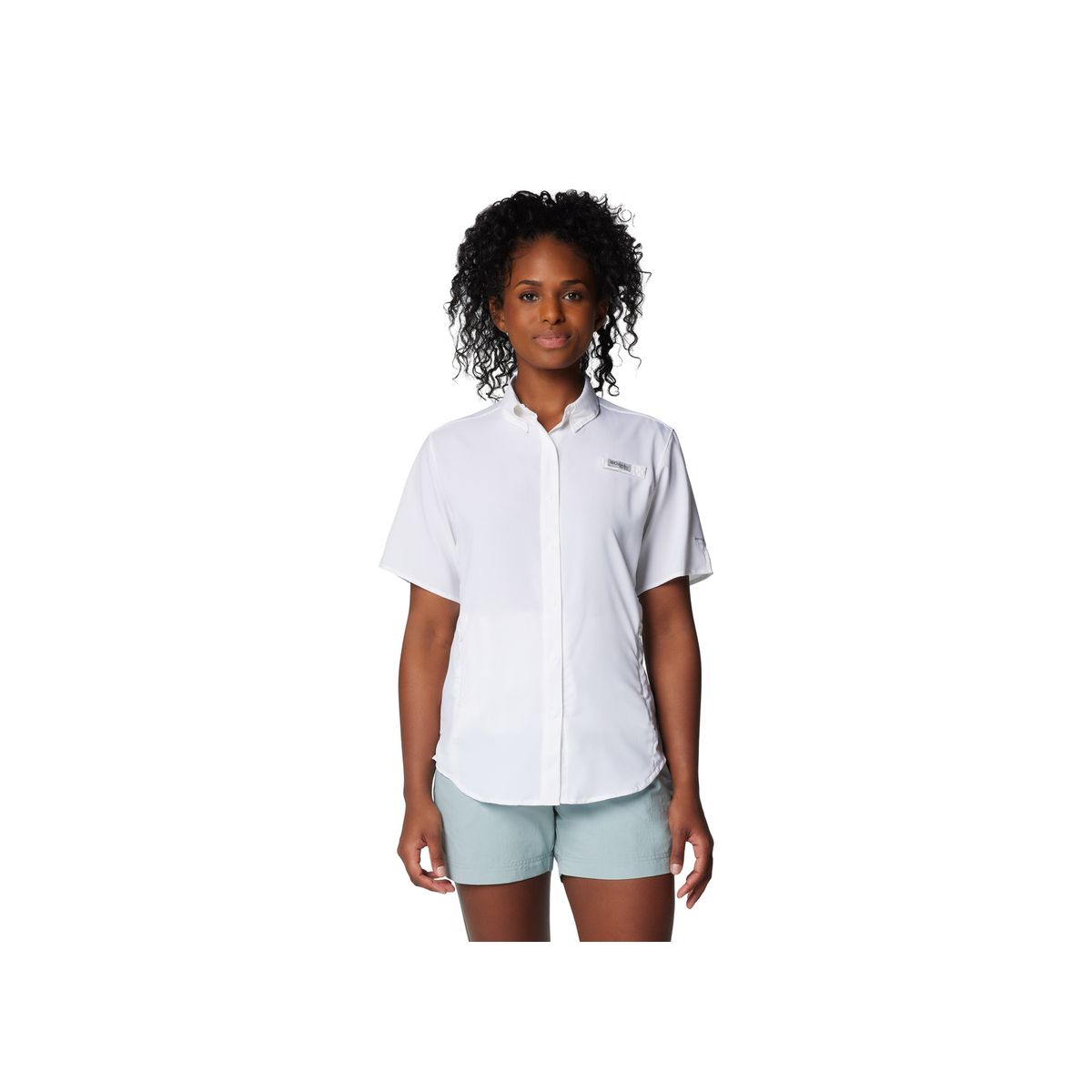 COLUMBIA - Camisa Mujer Columbia TAMIAMI II SS SHIRT Blanco COLUMBIA