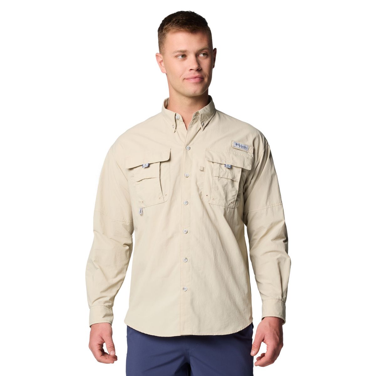 COLUMBIA - Camisa Hombre Columbia BAHAMA II L/S SHIRT Beige COLUMBIA