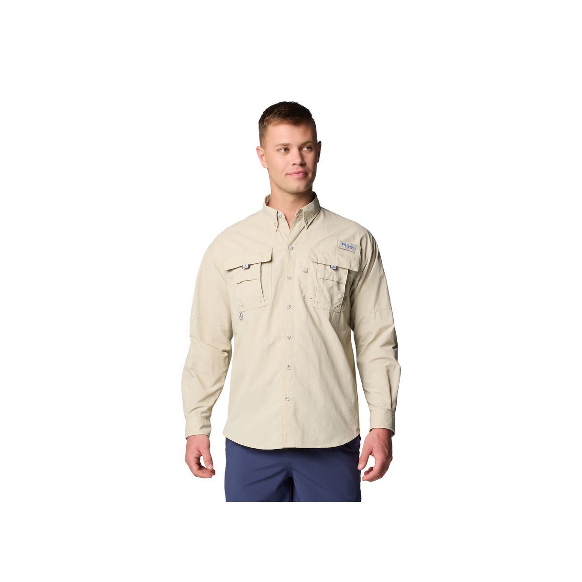 COLUMBIA - Camisa Hombre Columbia BAHAMA II L/S SHIRT Beige COLUMBIA