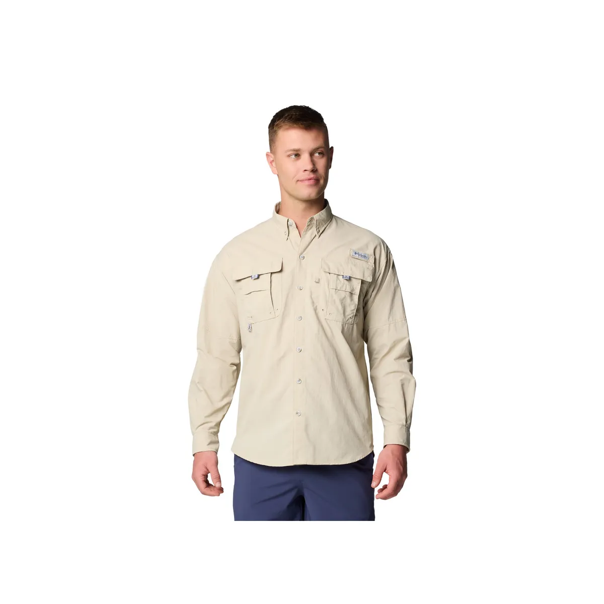 COLUMBIA - Camisa Hombre Columbia BAHAMA II L/S SHIRT Beige COLUMBIA