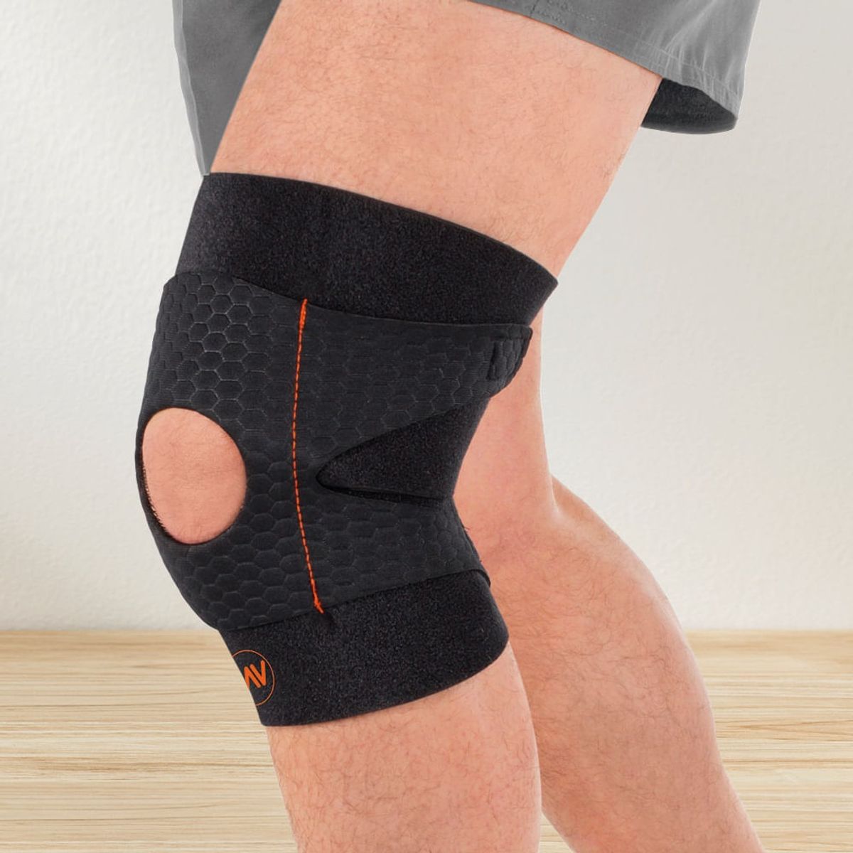 MEDIVARIC - Rodillera Medivaric Abierta Refuerzo Rotuliano Talla Única