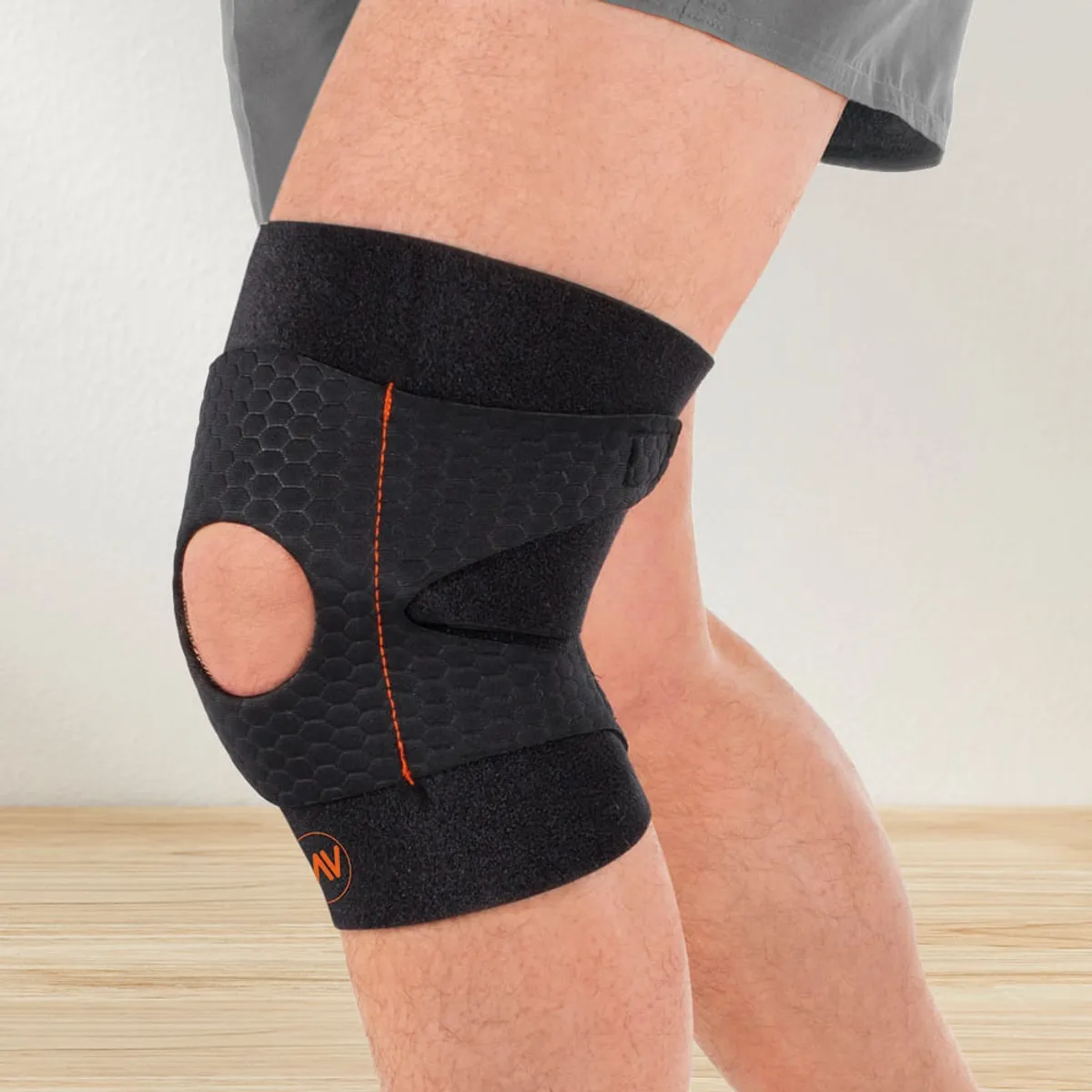 MEDIVARIC - Rodillera Medivaric Abierta Refuerzo Rotuliano Talla Única