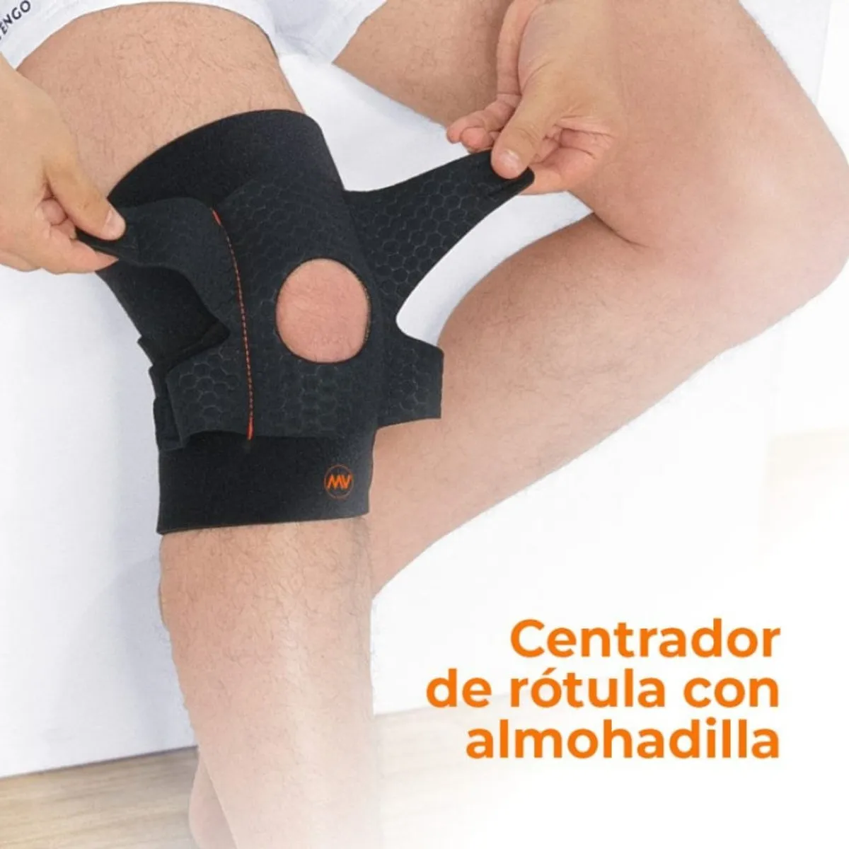 MEDIVARIC - Rodillera Medivaric Abierta Refuerzo Rotuliano Talla Única