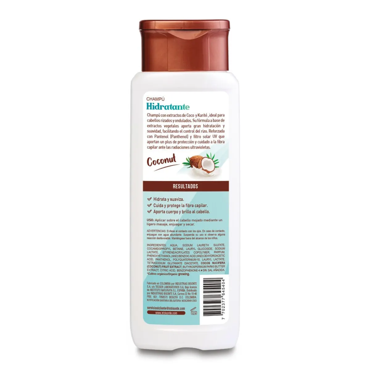 GENERICO - Shampoo Hidratante Natur Vital Coco X 300ml