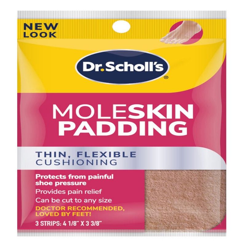 GENERICO - Almohadilla Dr Scholls Moleskin Padding X 3 Und