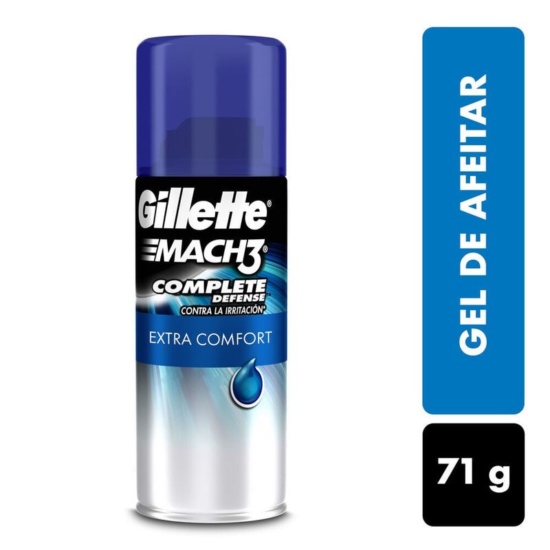 GILLETTE - Gel De Afeitar Gillette Mach3 Extra Confort X 71gr