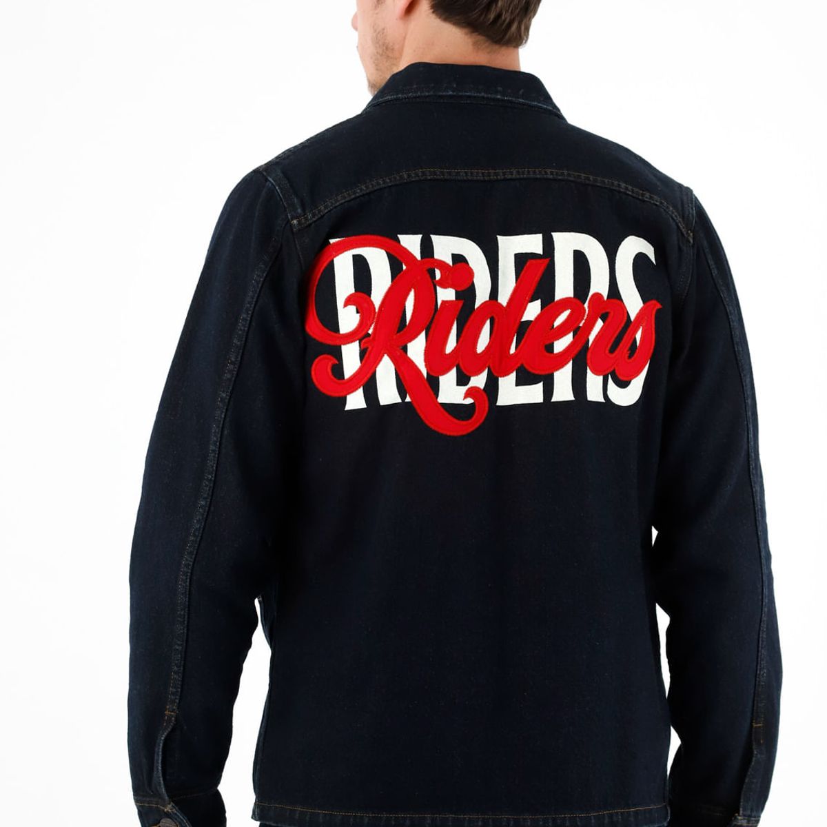 TENNIS - Abrigo azul con bolsillos de parche para hombre