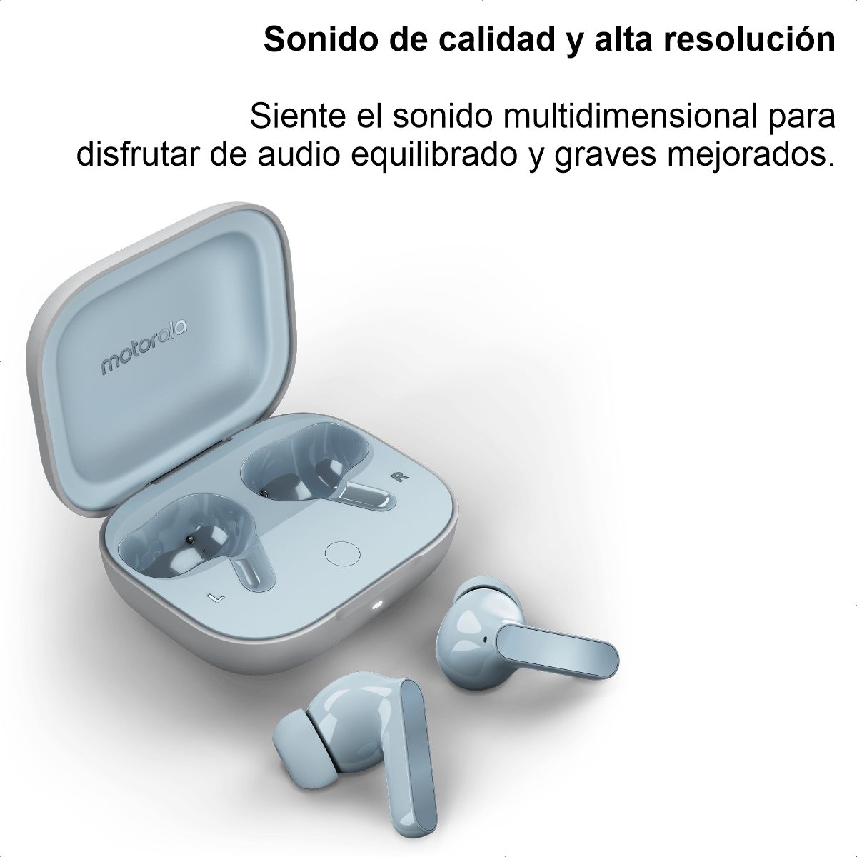 MOTOROLA - Motorola Moto Buds, Auriculares Bt 5.3 Anc Hi-res Audio, Lbl