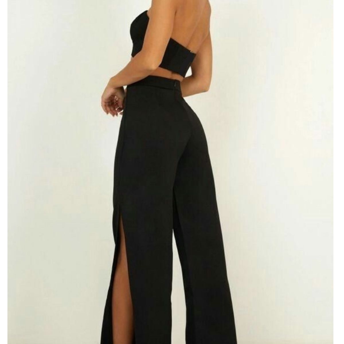 NEGRELI - Conjunto Casual pantalon y top Ref-3030