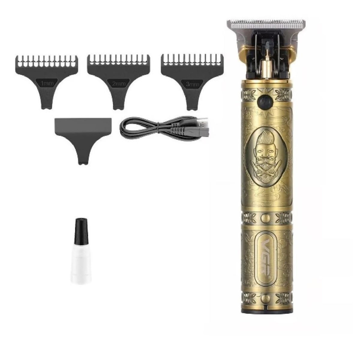 GENERICO - Maquina Afeitadora Barbera Patillera Peluquera