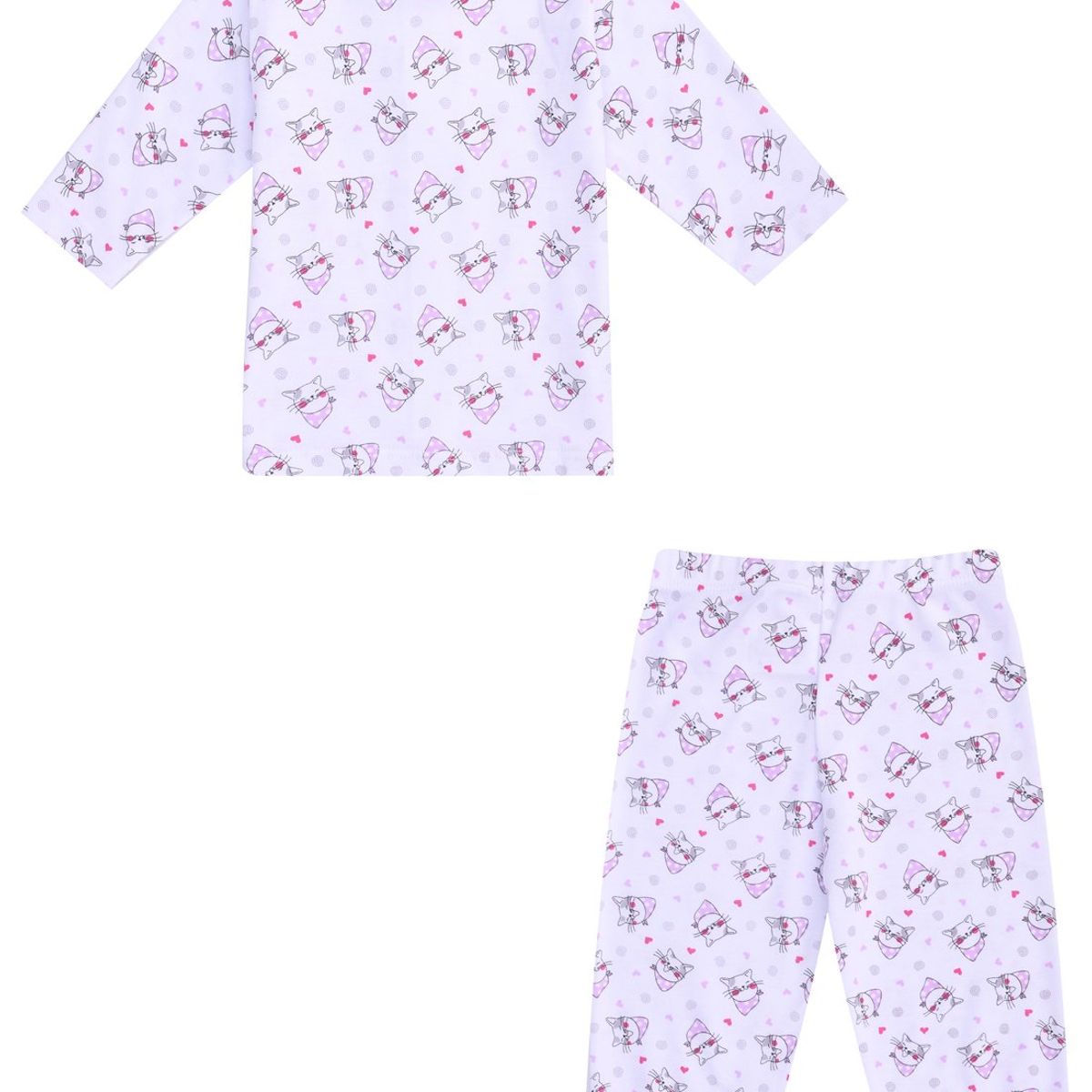 SANTANA - Pijama Bebé Niña Lila