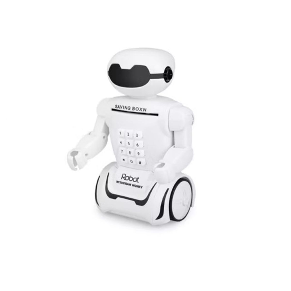 GENERICO - Alcancia Electronica Automatizada Robot Lampara Caja Fuerte