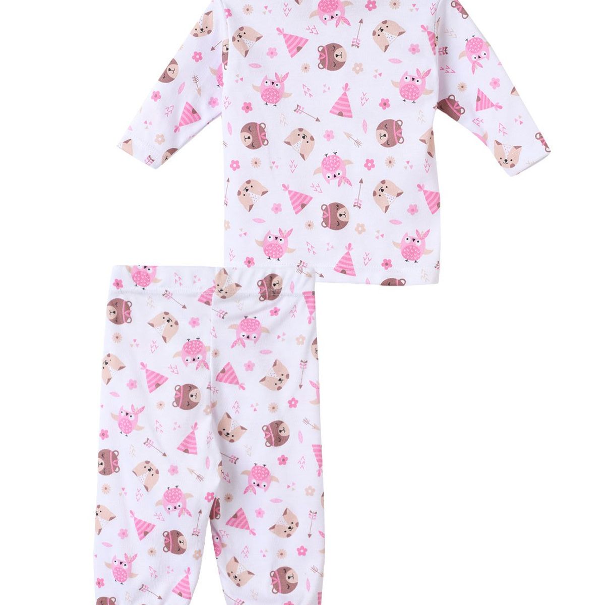 SANTANA - Pijama Bebé Niña Rosa Frances