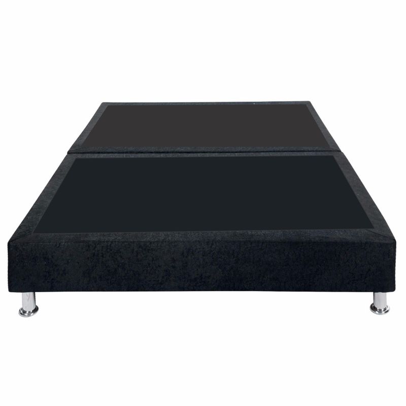 DORMIPUFF - Base Cama Dividida Negro Queen 160cm Dormipuff sas
