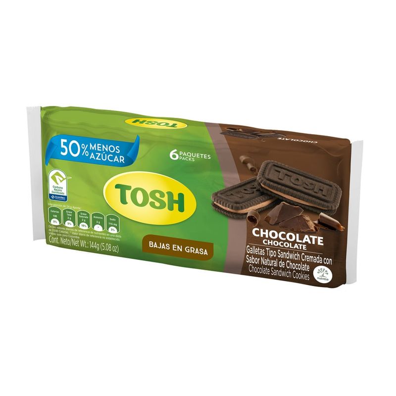 TOSH - Galleta Tosh Chocolate X 6und