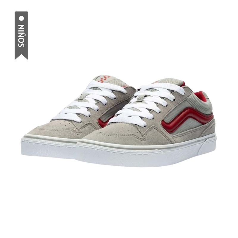 VANS - Tenis Vans Caldrone Niño-Gris