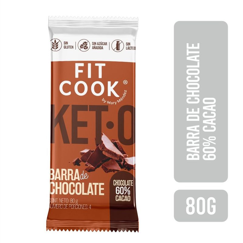 GENERICO - Barra Chocolate Fitcook Skinny Bar X 85G