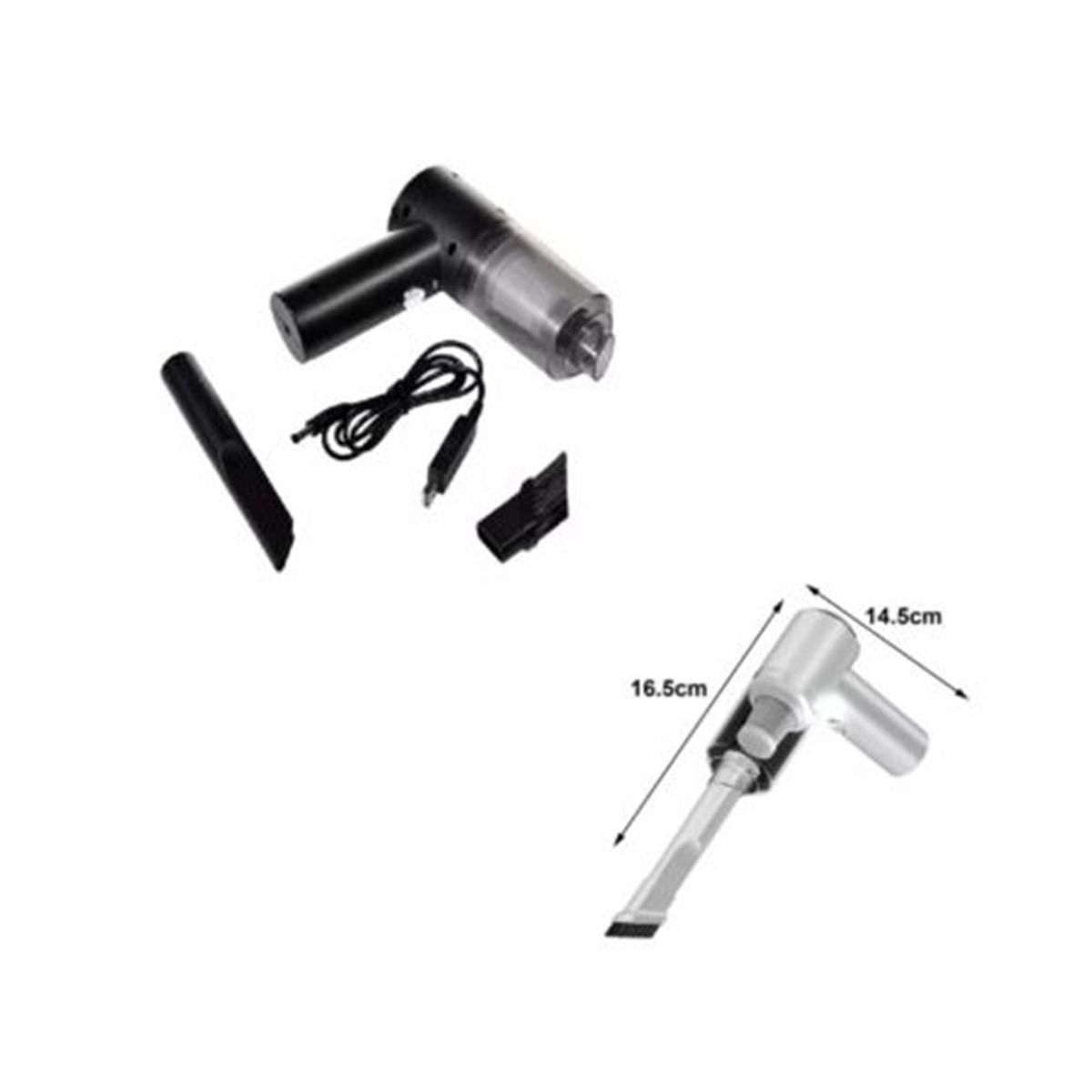 GENERICO - Mini Aspiradora Inalambrica De Mano Carro y Hogar