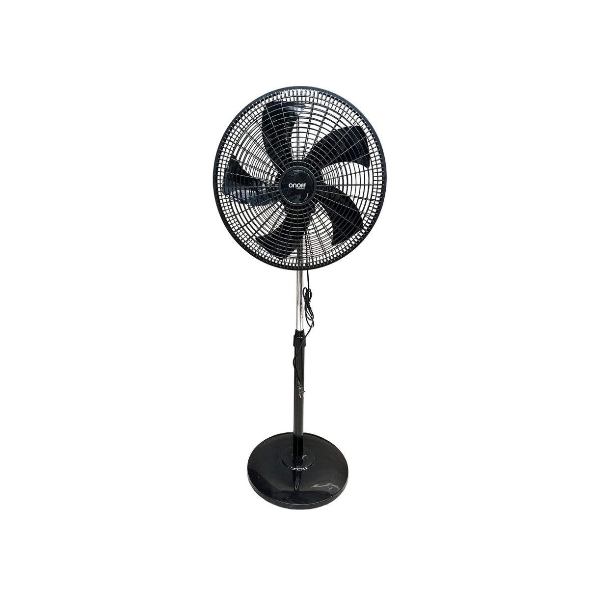 PLUS SOLUTIONS - Ventilador de Pedestal Malla Plástica OnOff RP2024