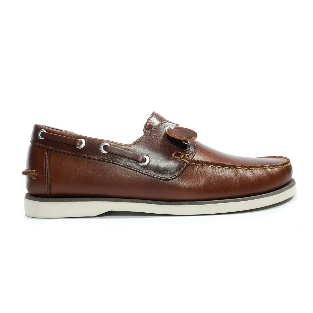 HERREROS - Zapato Hombre Mocasín -Herreros- Apache Miel
