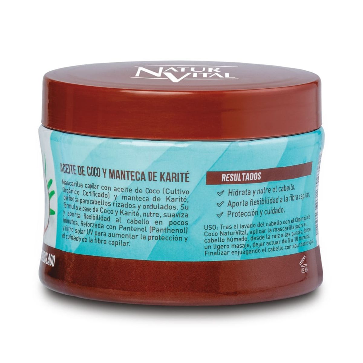 GENERICO - Mascarilla Capilar Natur Vital Coco X 300ml