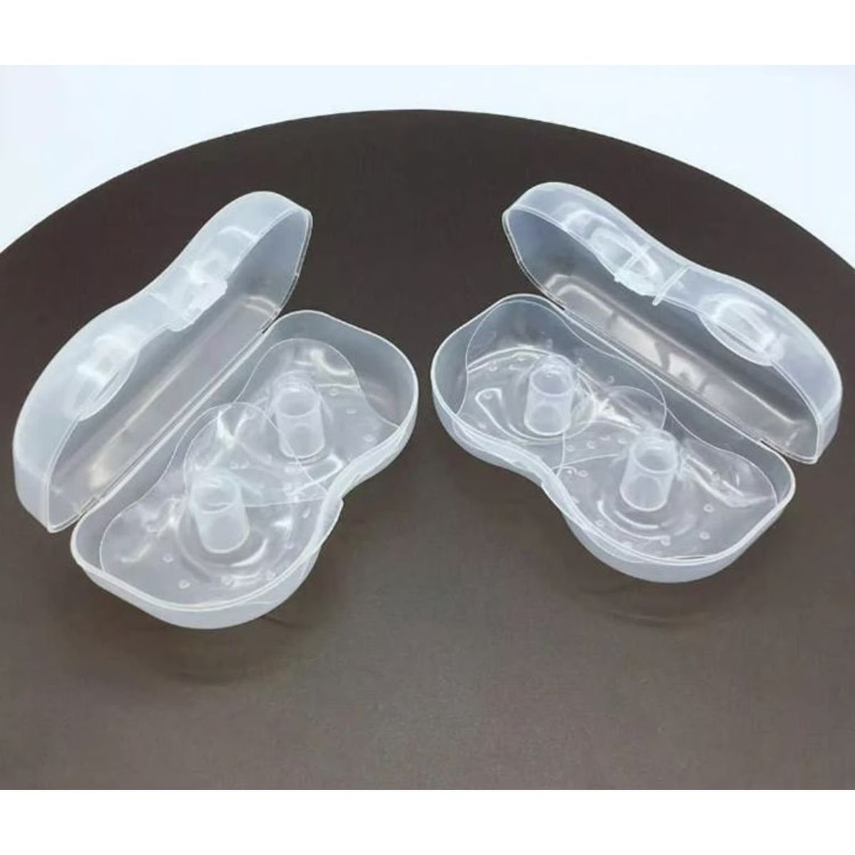 MUNDO BEBE - Pezoneras de silicona para lactancia del bebe libre de BPA