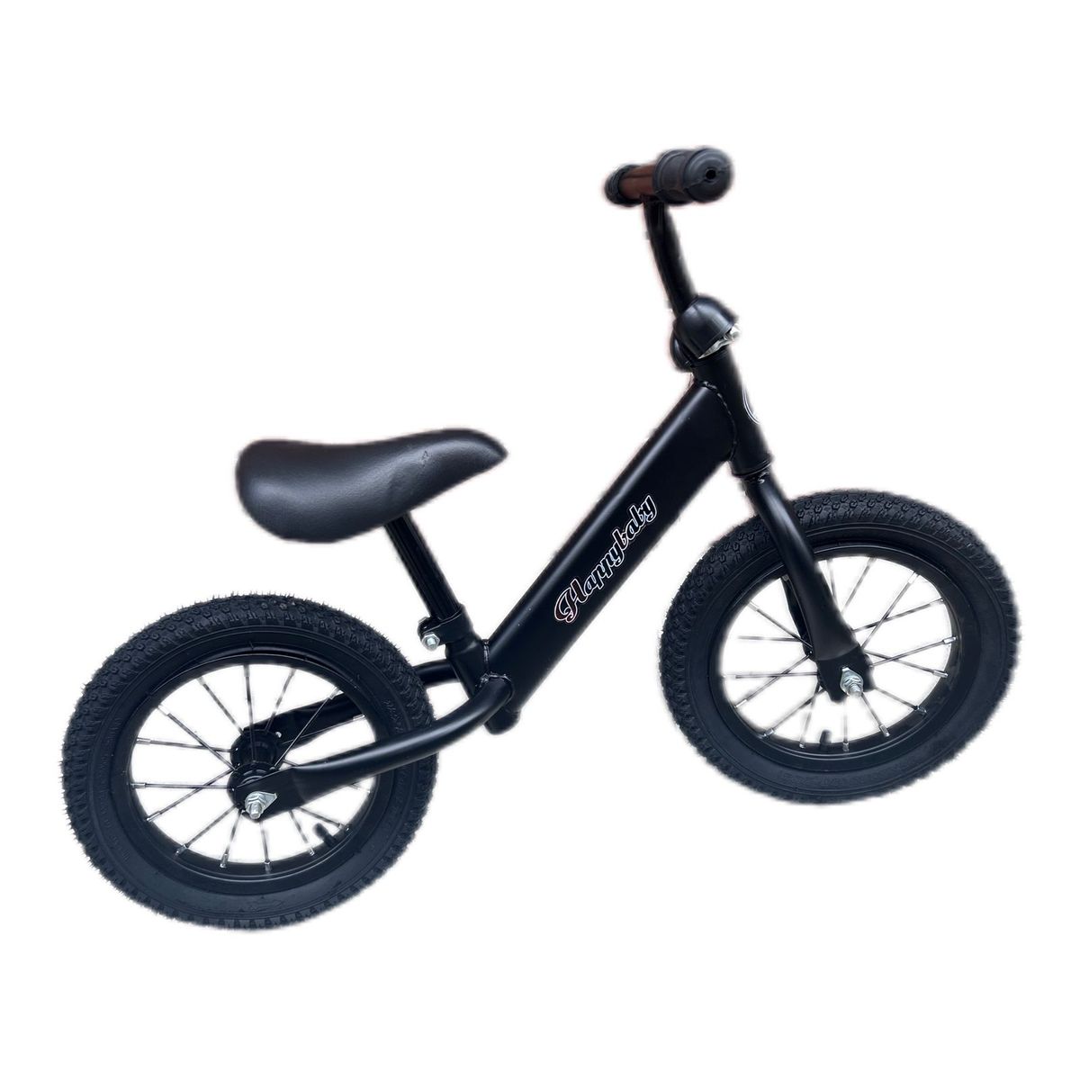 GENERICO - Bicicleta de impulso para niños Negra Neumático