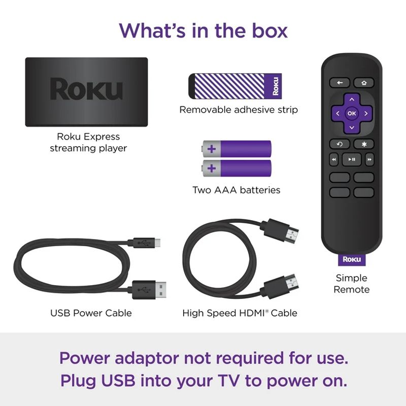 ROKU - Roku Xpress  Convertidor Smar TV