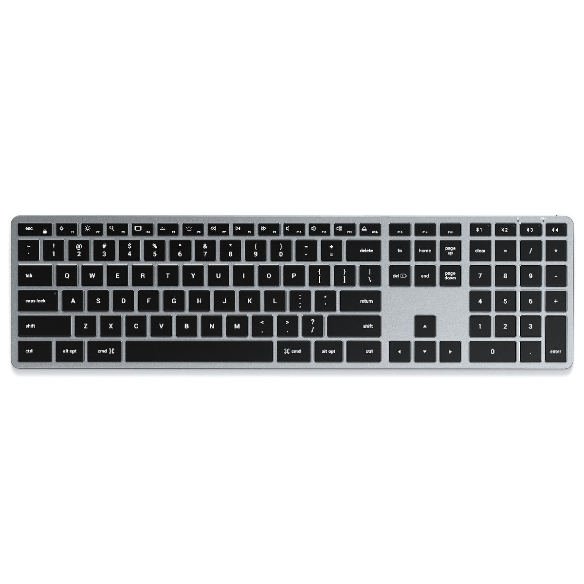  - Satechi Teclado Retroiluminado Bluetooth Slim X3 Gris